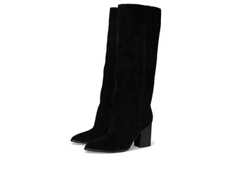 Nine West Chicke Womens Boots Black Suede : 8.5 M, Suede/Synthetic