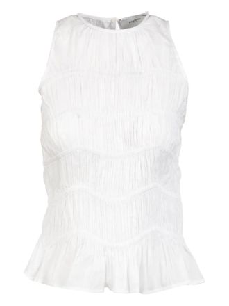 Merlette Josette ruffled tank top - White
