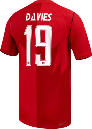 Nike Alphonso Davies Canada Soccer 2026 Match Home Nike Mens Dri-FIT ADV Soccer Jersey in Red | NN203945121-CAN