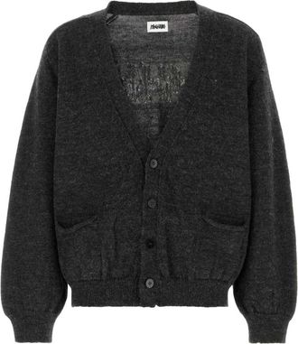 Magliano Wool Cardigan - Heren - Vesten - Zwart - XL - Wol - Truien & Vesten