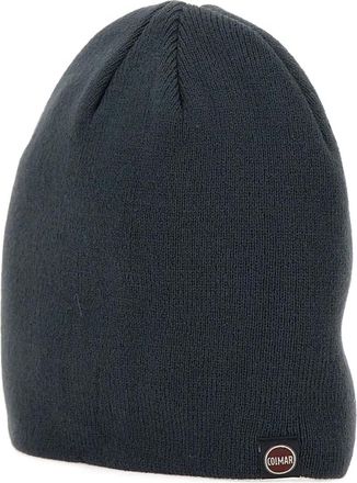 Colmar logo-patch beanie - unisex - Modacrylic - One Size - Blue