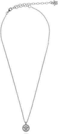 Versace Mens Medusa 95 Necklace -Palladium