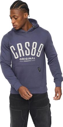 Crosshatch Heren Hallfell Hoodie (Marineblauw)