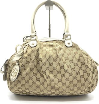 Gucci GG Canvas Womens Handbag (Pre-Owned)
