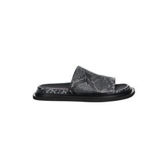 Camper Schoenen, Dames, Zwart, 40 EU, Leer, Nada Slide