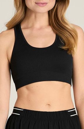 Wilson Everyday Rib Sports Bra in Black at Nordstrom, Size X-Small