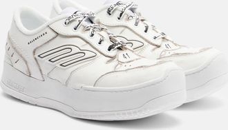 Balenciaga Hamptons leather platform sneakers