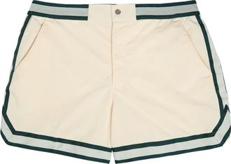 CH&Eacute; Studios Che Baller Nylon Swim Shorts - Ivory - Xxl