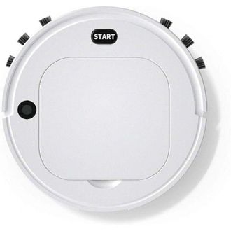OEM Aspiradora Robot Crezuo Con Humidificador 3 En 1, Robot De Barrido M&oacute;vil, Bater&iacute;a Integrada De 1200 Mah, Dise&ntilde;o Delgado De 2,7 Pulgadas, Limpieza Sile