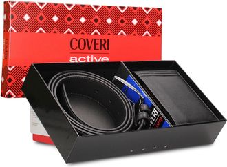 Enrico Coveri Portemonnee- en riemset Men