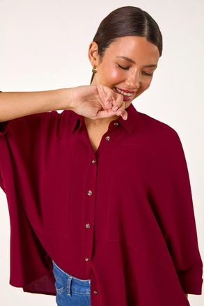 Roman Relaxed Smart Stretch Shirt