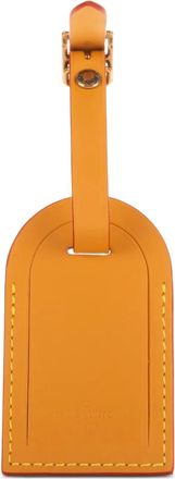 Louis Vuitton Targhetta bagaglio in pelle - Giallo