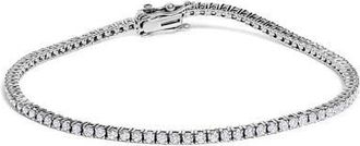 House of Brilliance 14K White Gold Classic 1 1/2 Cttw Diamond Tennis Bracelet at Nordstrom