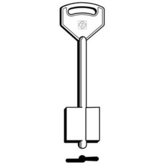 OEM 5 X Silca 5mo2 Chiave Doppia Mappa Ottone