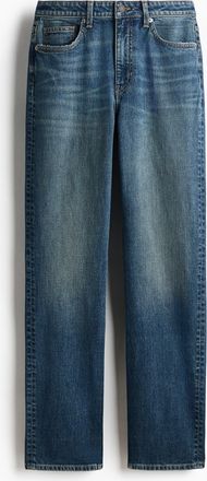 H&M Slim Straight High Waist Jeans - Blue