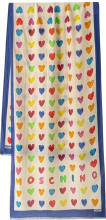 Moschino Sjaal - Dames - Sjaals - Veelkleurig - ONE Size - Kasjmier - Accessoires