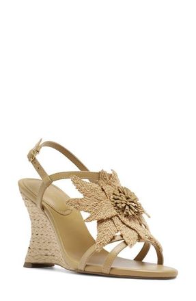 Arezzo Cali Wedge Sandal in Caramel Sun at Nordstrom, Size 9.5