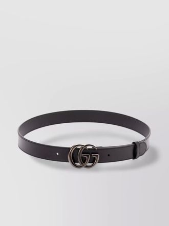 Gucci leather gg marmont belt