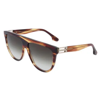 Victoria Beckham Brown Plastic Womens Sunglasses