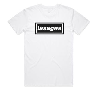 Sanfran Clothing Lasagna Top Britpop UK 90s 00s Merch Tour Rock Band 2025 Sunshine Going Unisex T-Shirt Tee Medium/White