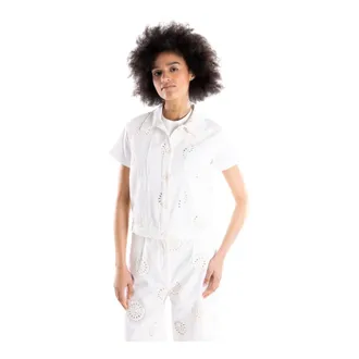 Brand Unique Mujer, Chaquetas, Blanco, Talla: S