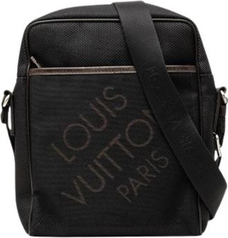 Louis Vuitton Pre-owned Citadin Cross Body Bag - unisex - Vintage Schoudertas - Zwart - ONE Size - Leer - Vintage