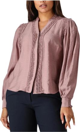 Co'Couture Overhemden, Dames, Roze, S, Caryn Blouse