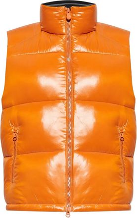 Save The Duck zip puffer jacket - men - Nylon/Polyester/Nylon - S - Orange