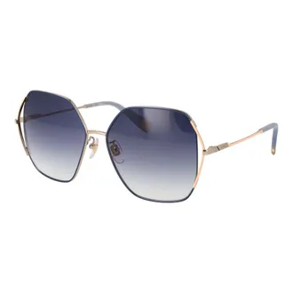 Furla Gold Stainless Steel Womens Sunglasses