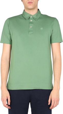 Ballantyne Polo With Logo Embroidery