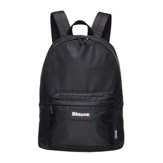 Blauer Nylon Backpack Easy