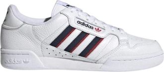 adidas Retro Gestreepte Sneaker Ge&iuml;nspireerd door de jaren 80 - Heren - Skateschoenen - Wit - 40 2/3 EU - Fitness