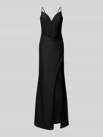Luxuar Luxuar Abendkleid mit Herz-Ausschnitt in Black, Gr&ouml;&szlig;e 32