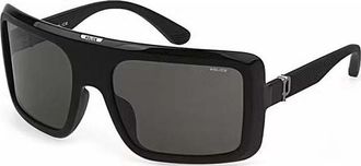 Police Womens SPLF62M-6104AW SPLF62M 62 6104AW Sunglasses - Black - One Size