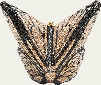 Judith Leiber Monarch Butterfly Crystal Clutch Bag