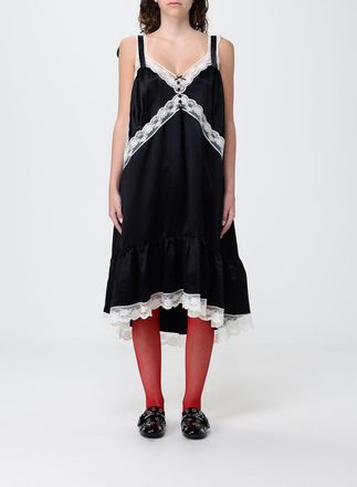 Marc Jacobs Abito slipdress in raso con inserti in pizzo