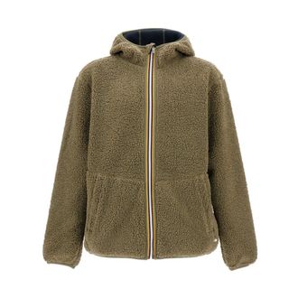 K-Way Jack Sherpa Polar Double - - Sport - Uomo - Verde - XL