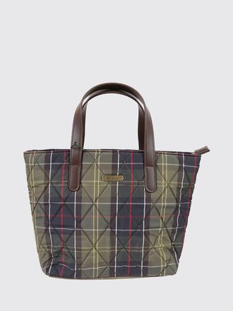 Barbour Mini tote bag in nylon trapuntato con tracolla amovibile