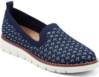 Easy Spirit Valina Knit Slip-On Shoe in Dark Blue at Nordstrom, Size 6.5