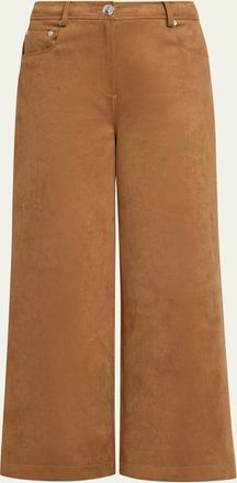 Toccin Blaire Cropped Wide-Leg Weekend Pants