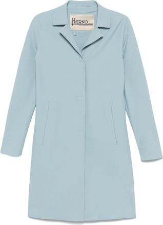 Herno single-breasted coat - Blue