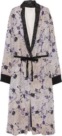 Forte_Forte Cappotto lungo Forte Cherry Blossom