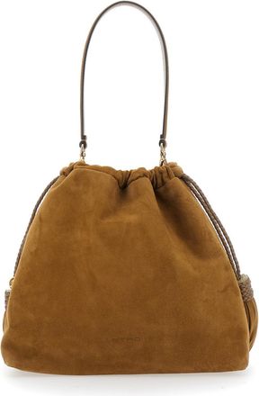 Etro Womens Shoulder Bag Kalispera Beige Goat Leather