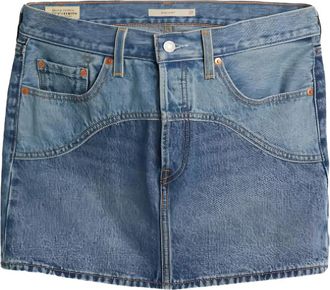 Levi's Icon mini skirt - women - Cotton - 27 - Blue