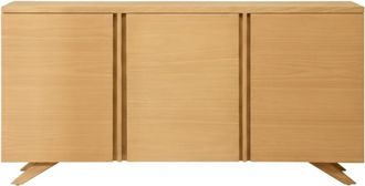 Wabi Home Aparador de madera maciza 160x83cm