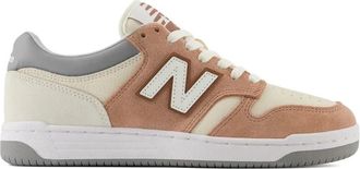 New Balance 480 lace-up sneakers - men - Calf Suede/Fabric/Rubber - 8.5 - Neutrals