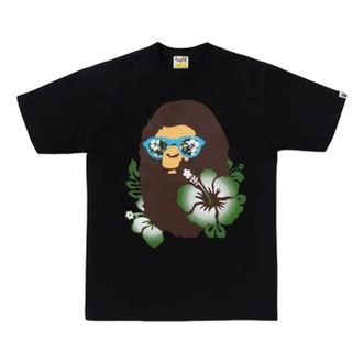 A Bathing Ape ABC Resort Camo Ape Head T-Shirt Black 1L70-110-001-BLK