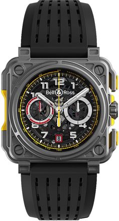 Bell & Ross Mens Experimental Black Dial Watch