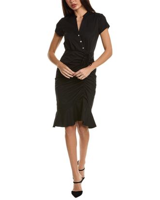 Elie Tahari The Leah Midi Dress