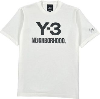 Yohji Yamamoto Logo Cotton T-Shirt